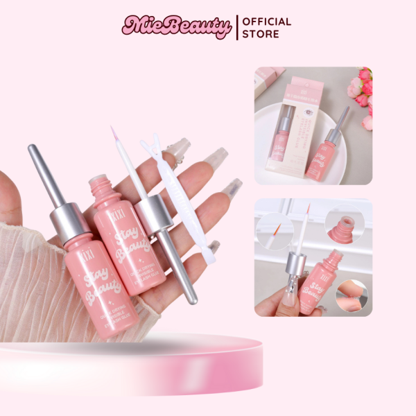Keo dán mi giả Xixi trong suốt MieBeauty, chống thấm nước, khô nhan