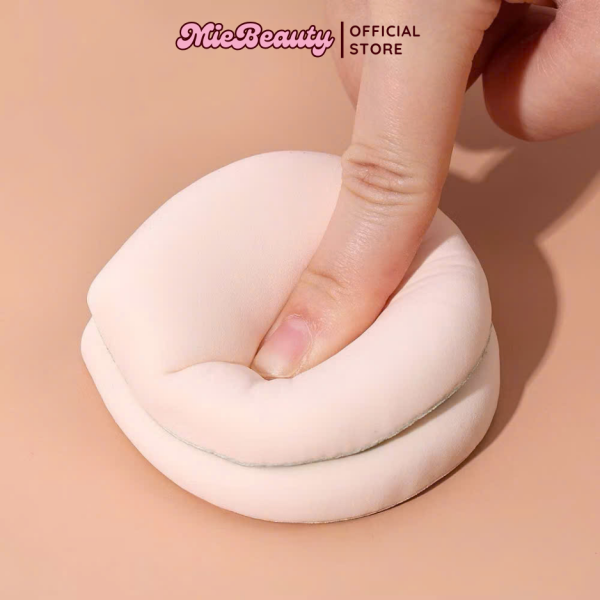 Bông mút đánh nền MieBeauty mút tam giác đánh Cushion mềm mịn - Hình ảnh 5