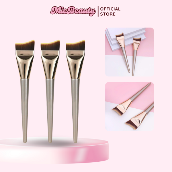Cọ Tán Nền Vát Đuôi Cá MieBeauty cọ tán nền vát dẹp, que dàn nền