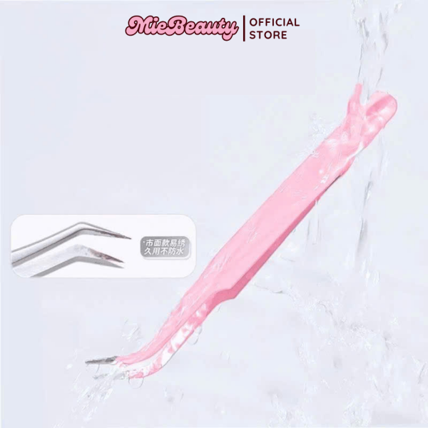 Nhíp gắn mi MieBeauty đầu nhọn dễ dùng, gắn mi, gắn kích kí - Hình ảnh 2