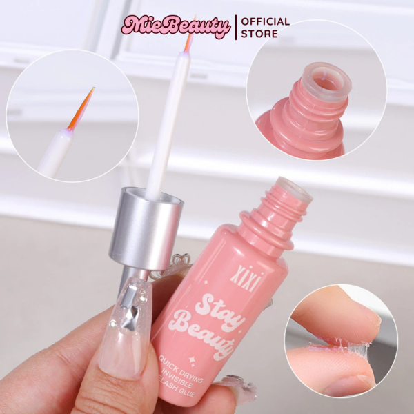 Keo dán mi giả Xixi trong suốt MieBeauty, chống thấm nước, khô nhanh - Hình ảnh 3