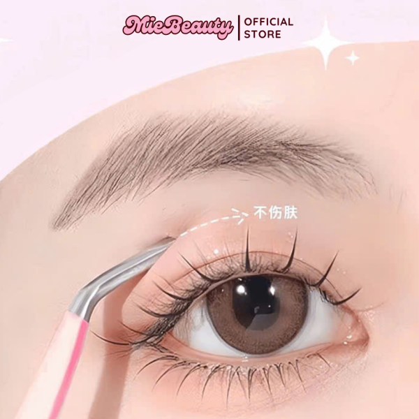 Nhíp gắn mi MieBeauty đầu nhọn dễ dùng, gắn mi, gắn kích kí - Hình ảnh 4