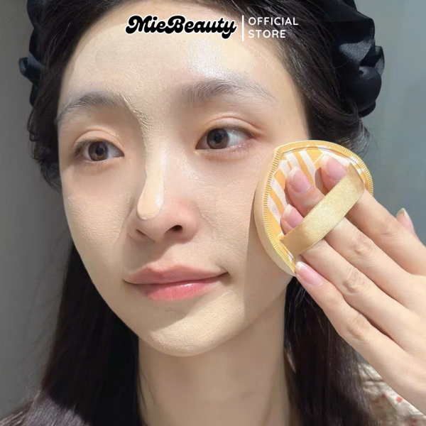 Bông mút đánh nền MieBeauty mút tam giác đánh Cushion mềm mịn - Hình ảnh 2
