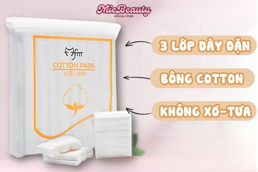 Mẹo dùng bông tẩy trang để bảo vệ da hiệu quả hơn
