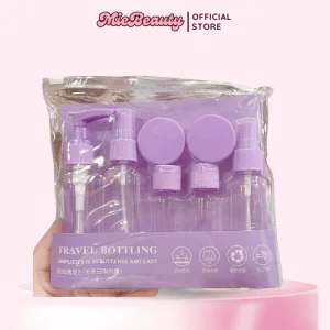 Set lọ chiết mỹ phẩm 7 lọ MieBeauty