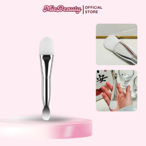 Cọ Đắp Mặt Nạ 2 Đầu Bằng Silicon MieBeauty
