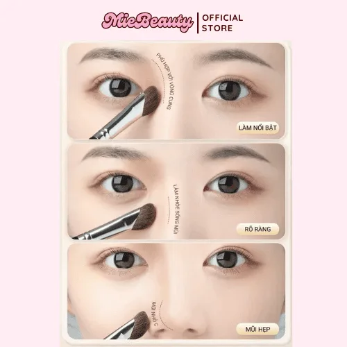 Cọ Đánh Khối Mũi MieBeauty