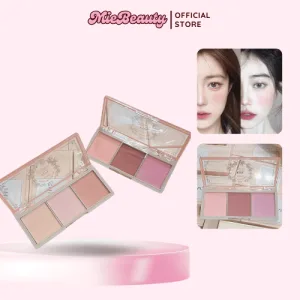 Bảng Má 3 Ô Tự Nhiên Bền Màu MieBeauty
