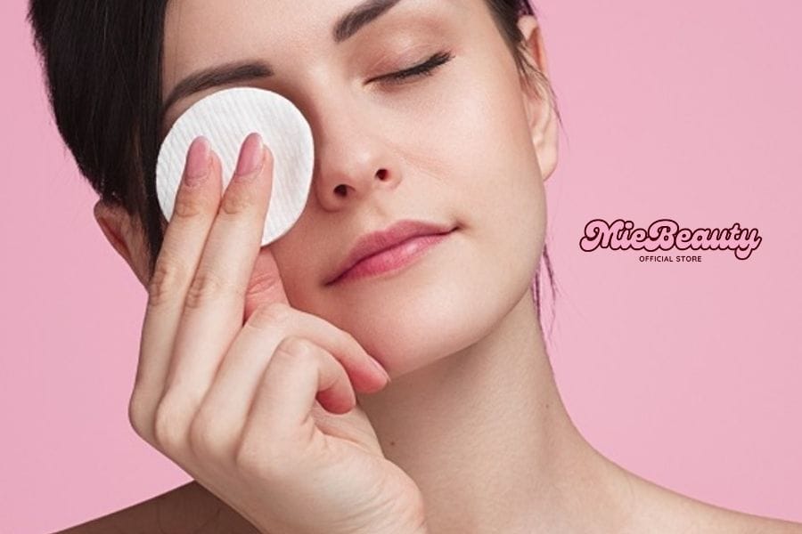 Bông tẩy trang dùng mặt nào?