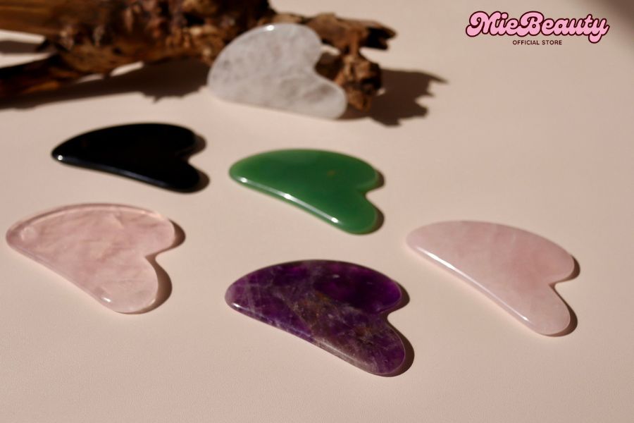 Các loại đá guasha phổ biến
